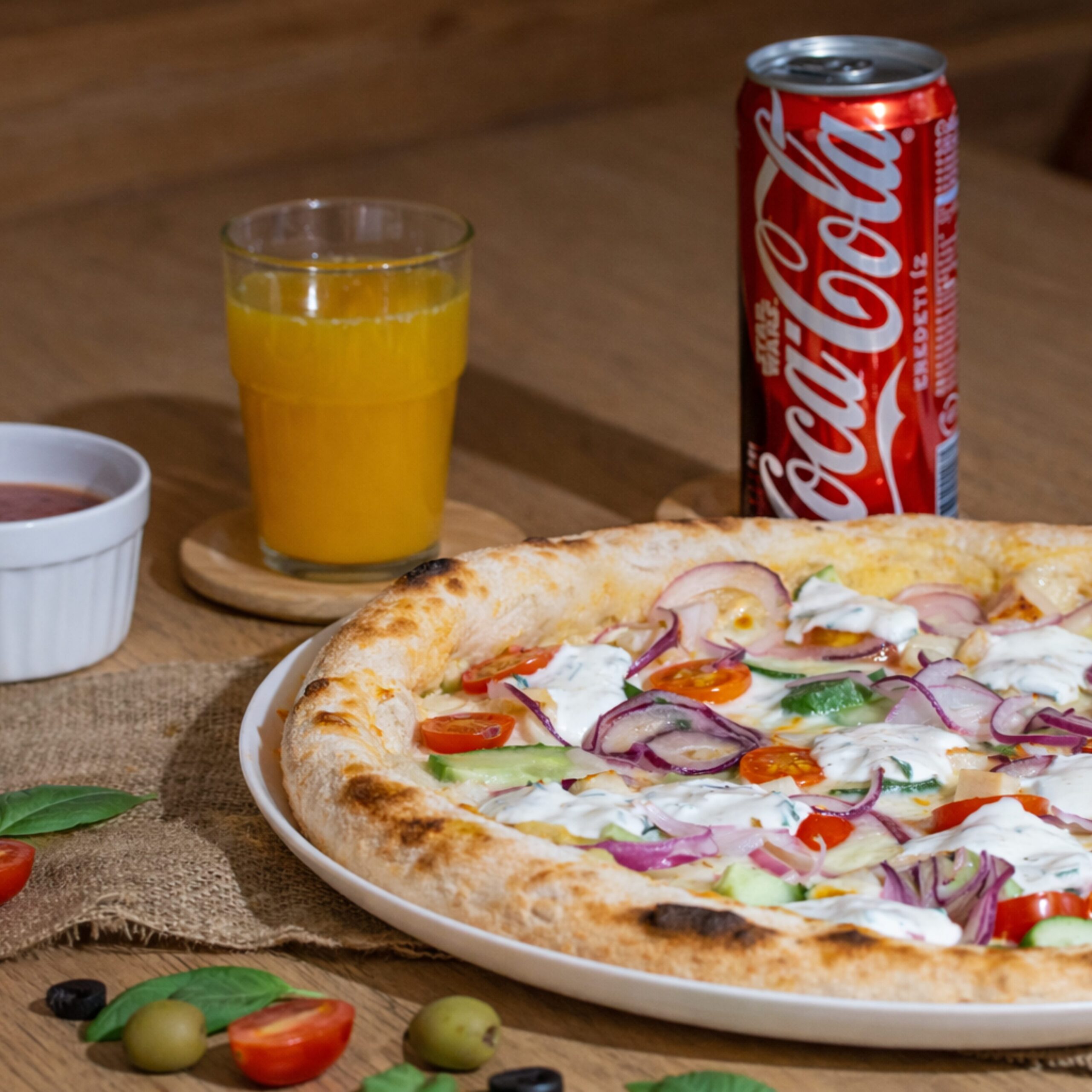 Gyros pizza